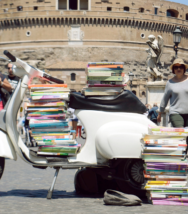 libri scolatici usati a domicilio a Roma