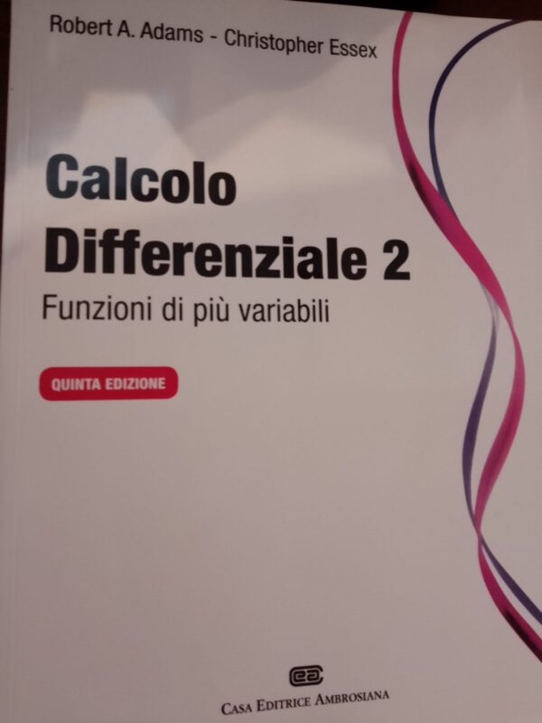 Calcolo differenziale vol 2